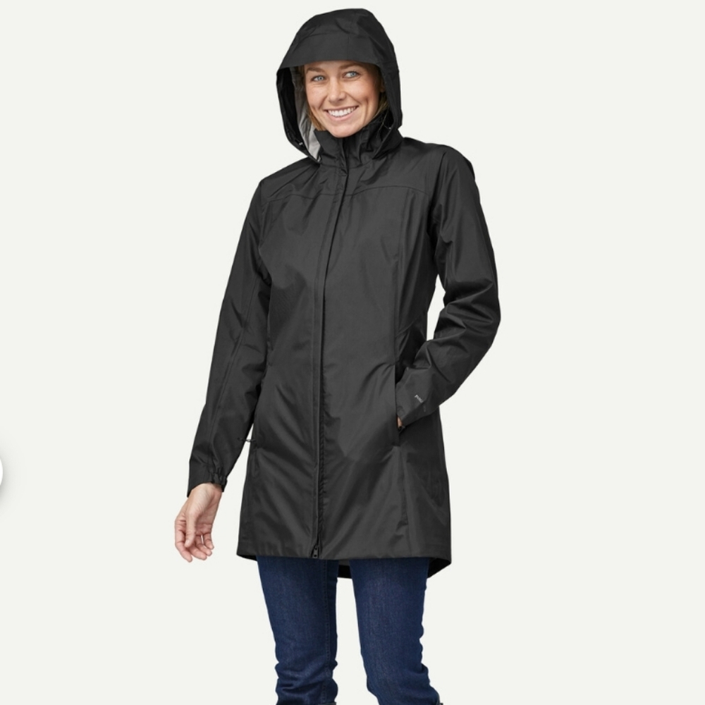 Patagonia Women's Torrentshell 3L Rain Parka Hooded Rain Coat
